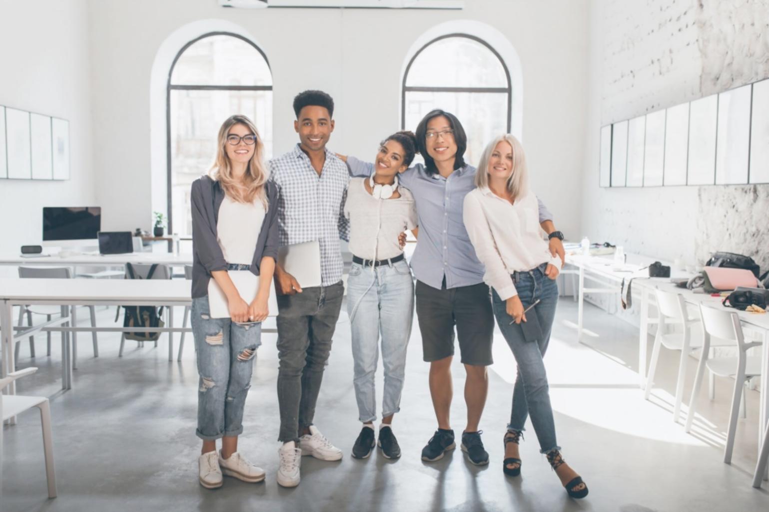 Intimate classroom setting with instructor providing personalized guidance